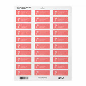 Coral + Palm Tree Icon Handwriting Typografy (Vorne)