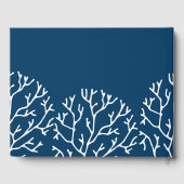 Coral Pattern - Beach House Ferienwohnung Blue Gästebuch (Rückseite)