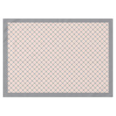 Coral Peach Karo Tablecloth in Modernem Kariertem  Tischdecke (Vorderseite (Horizontal))