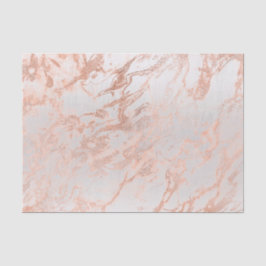 Coral Peach Rose Gold Blush Metallischer Marmor Gr Seidenpapier