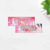 Coral Pearl Opal Glitzer Tropfen Verdienst Display (Schreibtisch)