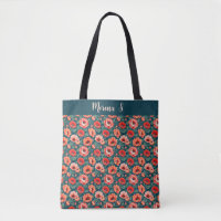 Coral Pink Chinoiserie