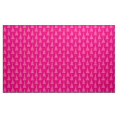 Coral Pink Ombre Moderner Weihnachtsbaum Stoff (Yard (91,4 cm))