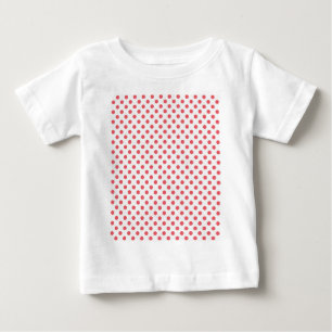 Coral Pink Polka Dots von Shirley Taylor Baby T-shirt