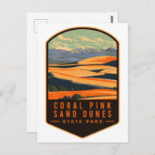 Coral Pink Sand Dunes Staat Park Postkarte (Vorne/Hinten)