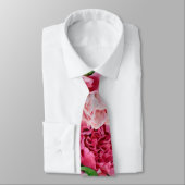 Coral & Pink Tee Rose Blume Krawatte (Gebunden)