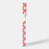 Coral pink Tennis drucken iPhone 14 Pro Max Fall iPhone Hülle (Rechte Seite)