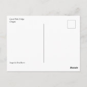 Coral Pink Tulips Postkarte (Rückseite)