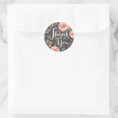 Coral Pink Vielen Dank Sticker (Tasche)