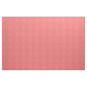 Coral Polka Dot Hearts Stoff (Yard (91,4 cm))