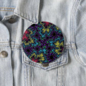 Coral Rainbow Speckle Button (Beispiel)