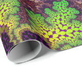 Coral Rainbow Speckle Geschenkpapier (Rolleneckpunkt)