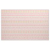 Coral Red Pink Lime Green Aztec Zigzag Muster Stoff (Fat Quarter (45,7 x 55,9 cm))