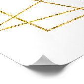 Coral Red Roses Floral Baby Shower Welcome Sign Poster (Ecke)