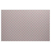 Coral Red und Cream Damask on Silver Gray Stoff (Fat Quarter (45,7 x 55,9 cm))