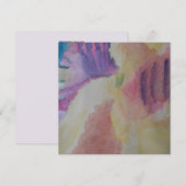 Coral Reef Abstrakt Art Flat Card (Vorne/Hinten)
