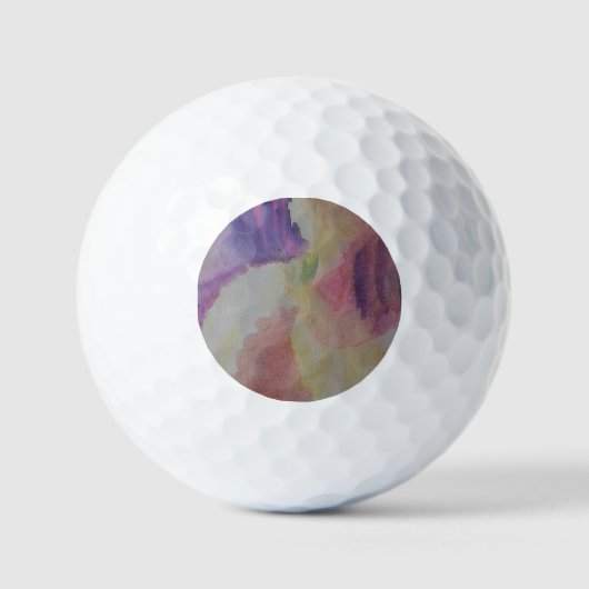 Coral Reef Abstrakt Art Golfball (Vorderseite)