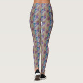 Coral Reef Abstrakt Art Leggings (Rückseite)