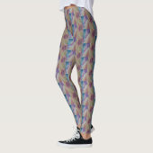 Coral Reef Abstrakt Art Leggings (Links)