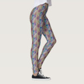 Coral Reef Abstrakt Art Leggings (Rechts)