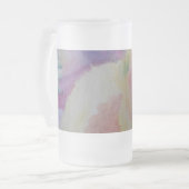 Coral Reef Abstrakt Art Mattglas Bierglas (Vorderseite Links)