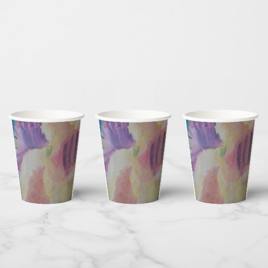 Coral Reef Abstrakt Art Pappbecher (Multi)