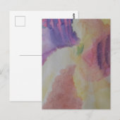 Coral Reef Abstrakt Art Postkarte (Vorne/Hinten)