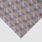 Coral Reef Abstrakt Art Seidenpapier (Detail)