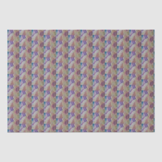 Coral Reef Abstrakt Art Seidenpapier (Vorderseite)