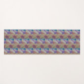 Coral Reef Abstrakt Art Yogamatte (Vorderseite (Horizontal))
