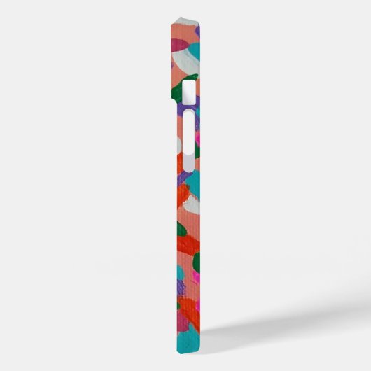 Coral Reef Abstrakt Case-Mate iPhone Hülle (Rückseite / Links)