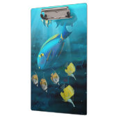 Coral Reef clipboard Klemmbrett (Links)