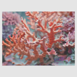 Coral Reef Decoupage Seidenpapier