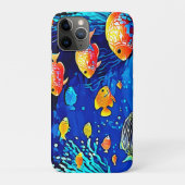 Coral Reef Fish Art Case-Mate iPhone Hülle (Rückseite)