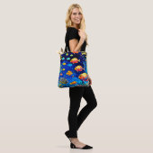 Coral Reef Fish Art Tasche (Am Model)