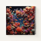 Coral Reef Hard Cover Journal Notizblock (Rückseite)