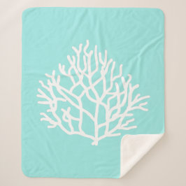 Coral Reef - individuelle Strandfarben Sherpadecke