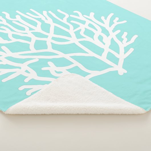 Coral Reef - individuelle Strandfarben Sherpadecke (3/4)