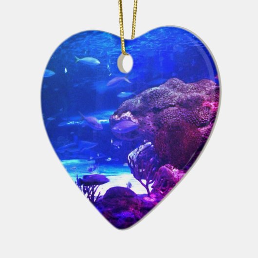 Coral Reef Keramik Ornament (Links)