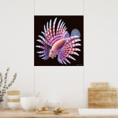 Coral Reef Lionfish Poster (Küche)
