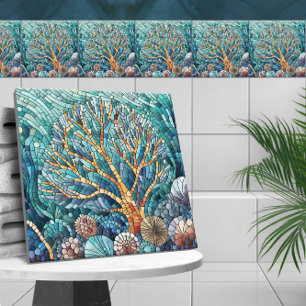 Coral Reef Mosaik Art Fliese
