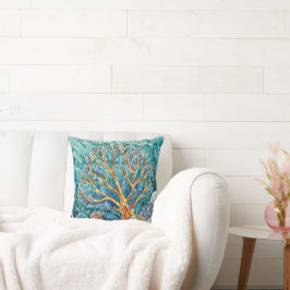 Coral Reef Mosaik Art Kissen