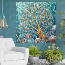 Coral Reef Mosaik Art