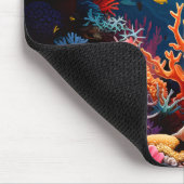 Coral Reef Mouse Pad Mousepad (Ecke)