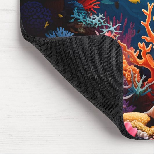 Coral Reef Mouse Pad Mousepad (Ecke)