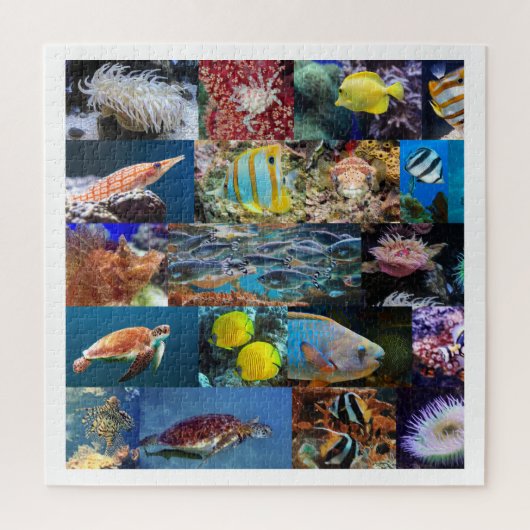 Coral Reef Ocean Fish Animals, Alter 11, 676 Stück Puzzle (Vertikal)