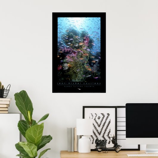 Coral Reef Poster (Heimbüro)