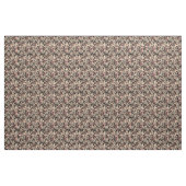 Coral Reef Seabed Pattern auf Schwarz Stoff (Yard (91,4 cm))