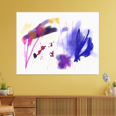 Coral Reef Stretched Canvas Print Leinwanddruck (Insitu (Wohnzimmer))