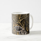 Coral Reef - Symphony - Gold and Pearl Kaffeetasse (VorderseiteRechts)